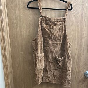 Wild Fable Tan Corduroy Mini Dress
